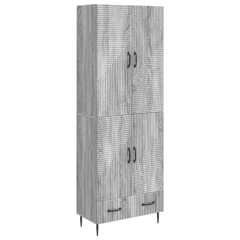 Spintelė 2 pcs 66 x 34,5 x 95 cm Apdirbta mediena