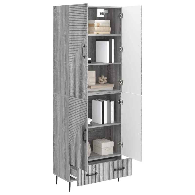 Spintelė 2 pcs 66 x 34,5 x 95 cm Apdirbta mediena