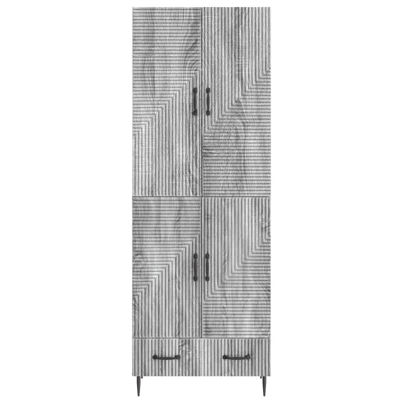 Spintelė 2 pcs 66 x 34,5 x 95 cm Apdirbta mediena