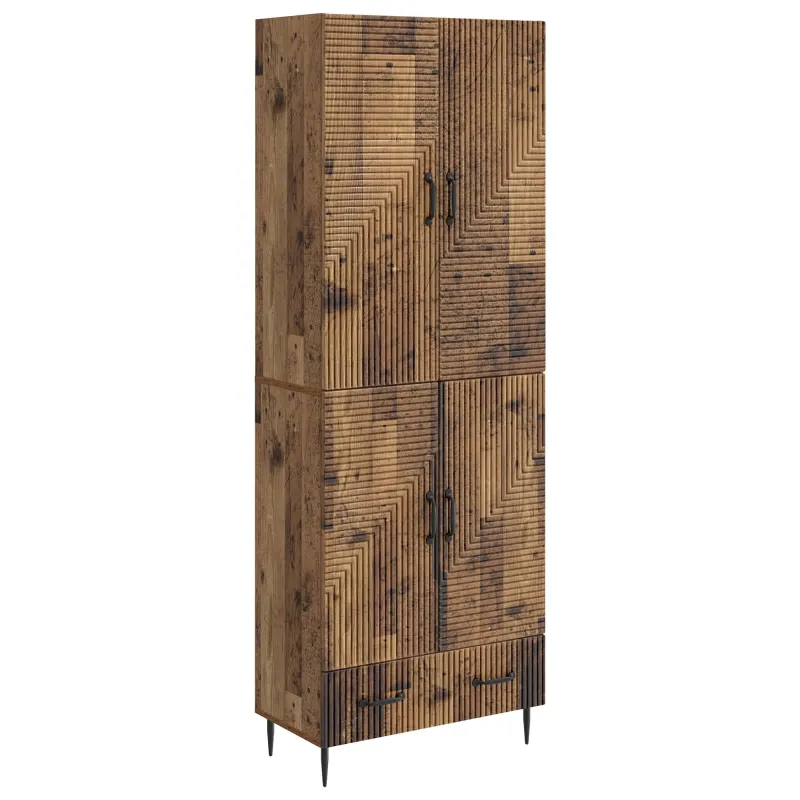 Spintelė 2 pcs 66 x 34,5 x 95 cm Apdirbta mediena
