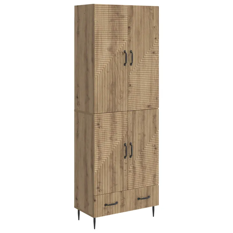 Spintelė 2 pcs 66 x 34,5 x 95 cm Apdirbta mediena