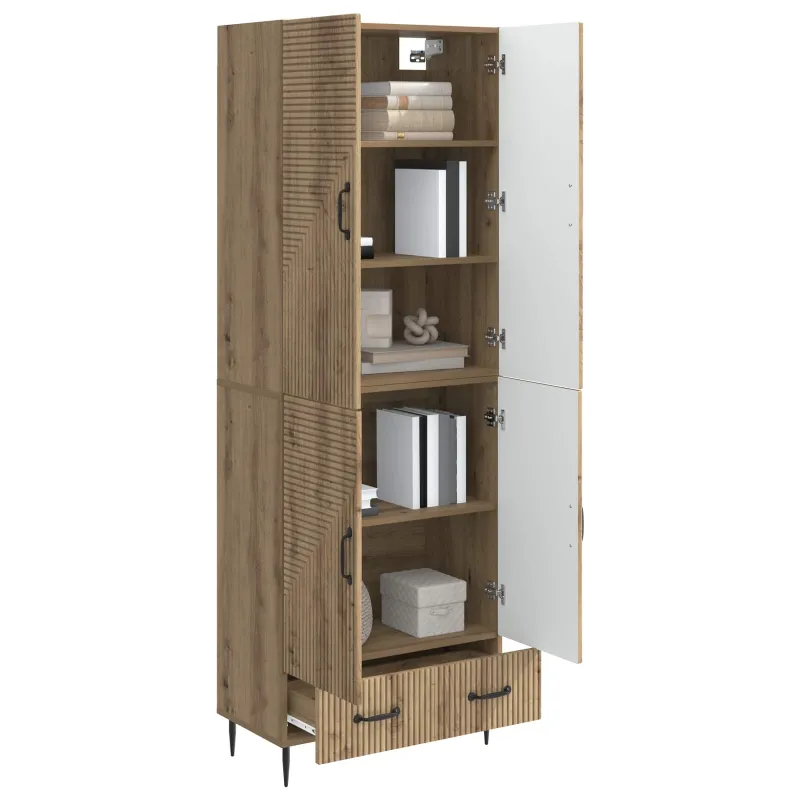 Spintelė 2 pcs 66 x 34,5 x 95 cm Apdirbta mediena