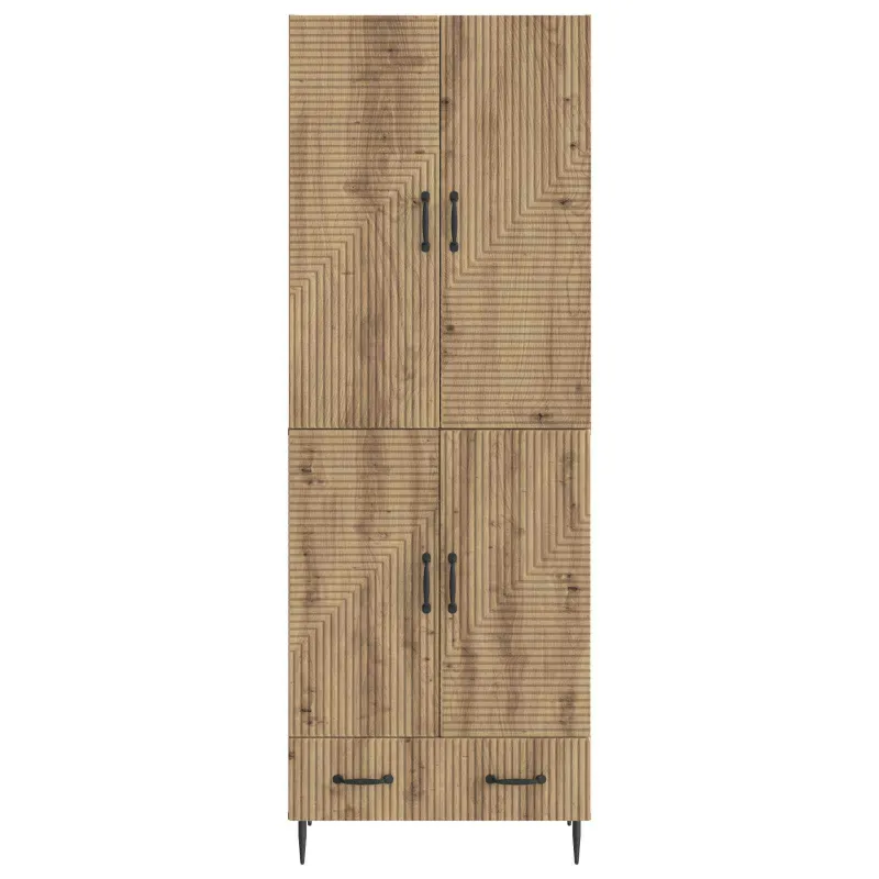 Spintelė 2 pcs 66 x 34,5 x 95 cm Apdirbta mediena