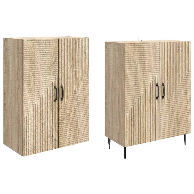 Spintelė 2 pcs 66 x 34,5 x 89,5 cm Apdirbta mediena