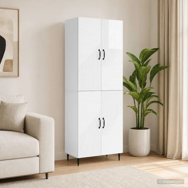 Spintelė 2 pcs 66 x 34,5 x 89,5 cm Apdirbta mediena