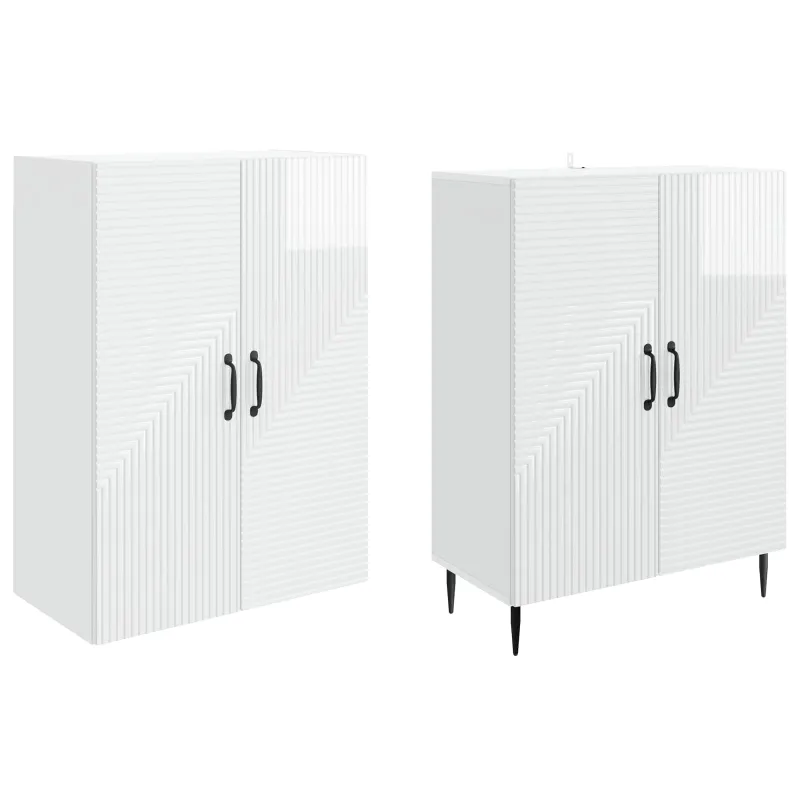 Spintelė 2 pcs 66 x 34,5 x 89,5 cm Apdirbta mediena