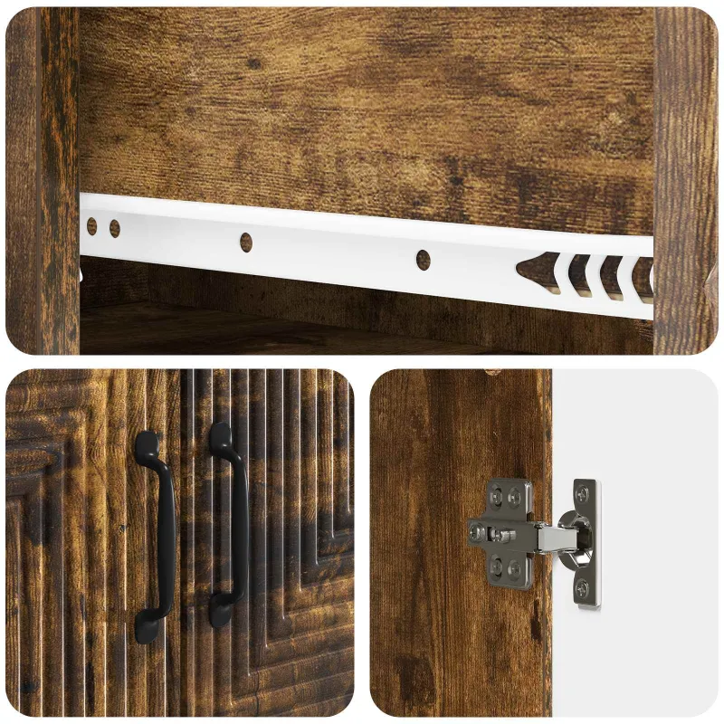 Spintelė 2 pcs 66 x 34,5 x 89,5 cm Apdirbta mediena