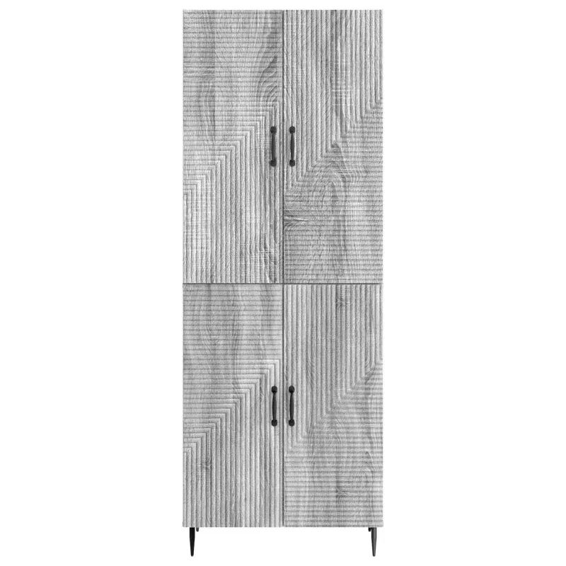 Spintelė 2 pcs Pilka Sonoma 66 x 34,5 x 89,5 cm