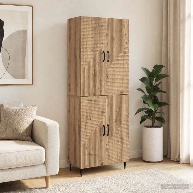 Spintelė 2 pcs 66 x 34,5 x 89,5 cm Apdirbta mediena