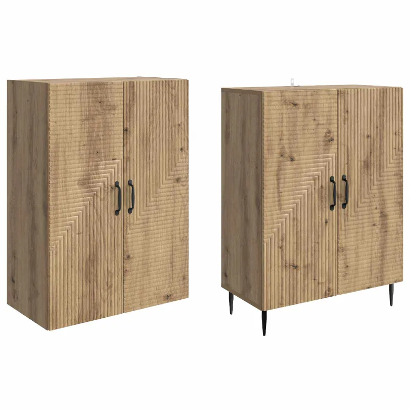 Spintelė 2 pcs 66 x 34,5 x 89,5 cm Apdirbta mediena