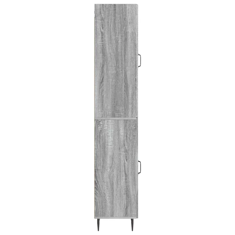 Spintelė 2 pcs Pilka Sonoma 33 x 34,5 x 89,5 cm