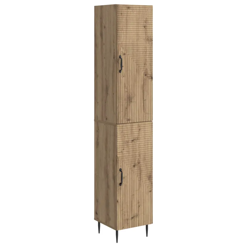 Spintelė 2 pcs Artisano ąžuolo 33 x 34,5 x 89,5 cm