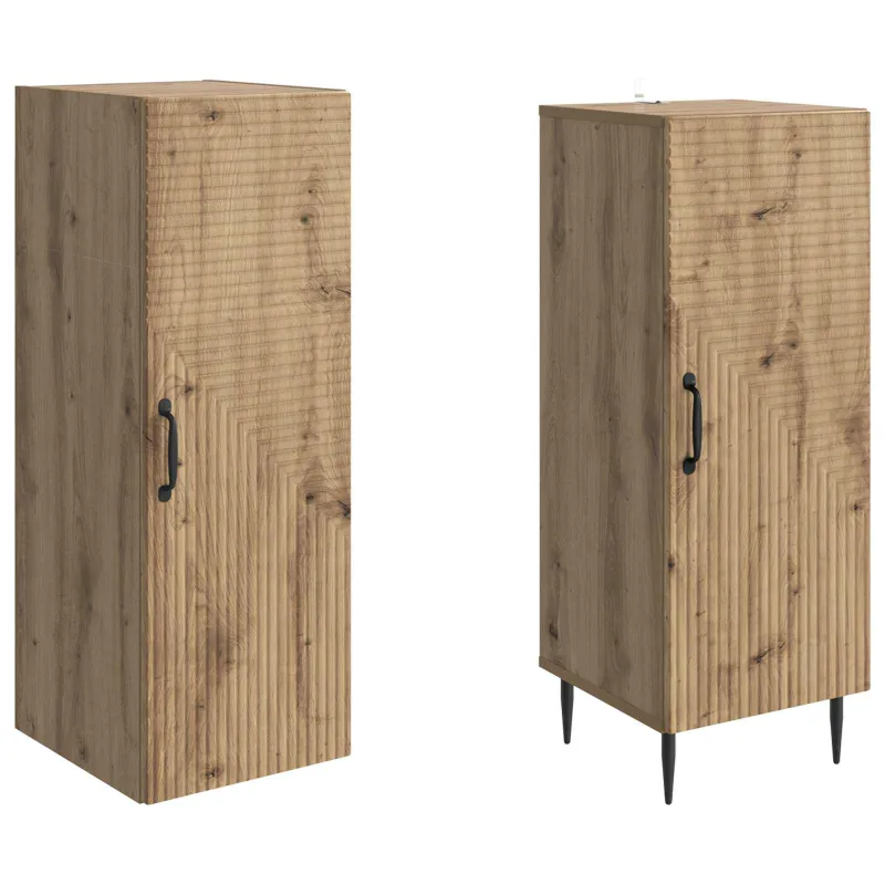 Spintelė 2 pcs Artisano ąžuolo 33 x 34,5 x 89,5 cm