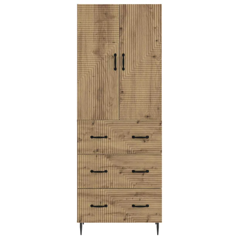 Spintelė 2 pcs Artisano ąžuolo 66 x 34,5 x 90 cm