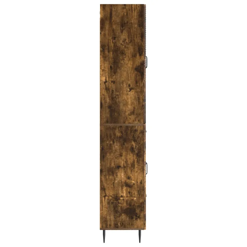 Spintelė 2 pcs Dūminio ąžuolo 66 x 34,5 x 89,5 cm
