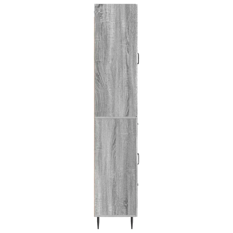 Spintelė 2 pcs Pilka Sonoma 66 x 34,5 x 89,5 cm