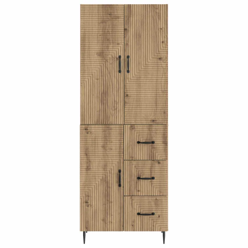 Spintelė 2 pcs Artisano ąžuolo 66 x 34,5 x 89,5 cm