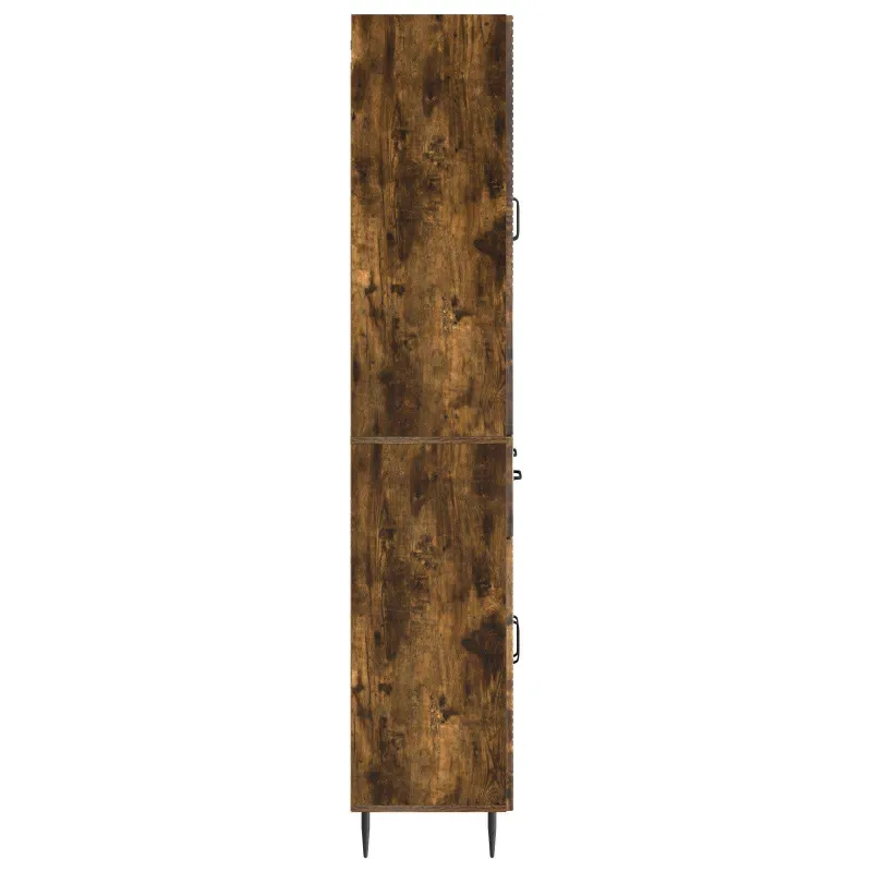Spintelė 2 pcs Dūminio ąžuolo 66 x 34,5 x 89,5 cm
