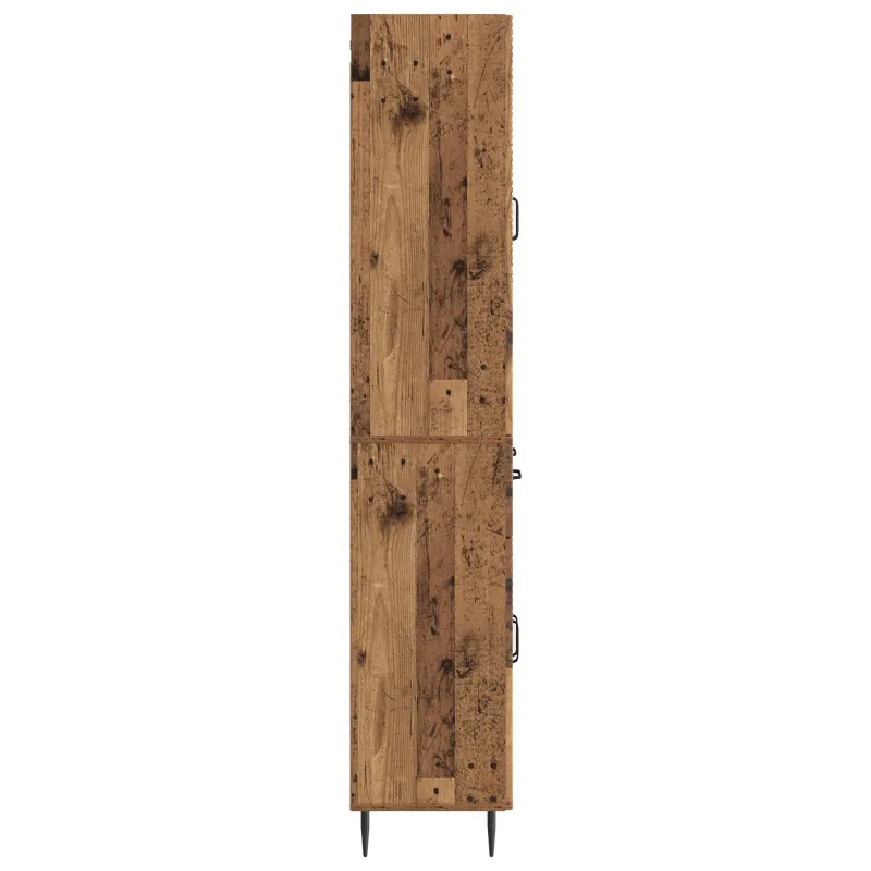Spintelė 2 pcs Sendintos medienos 66 x 34,5 x 89,5 cm