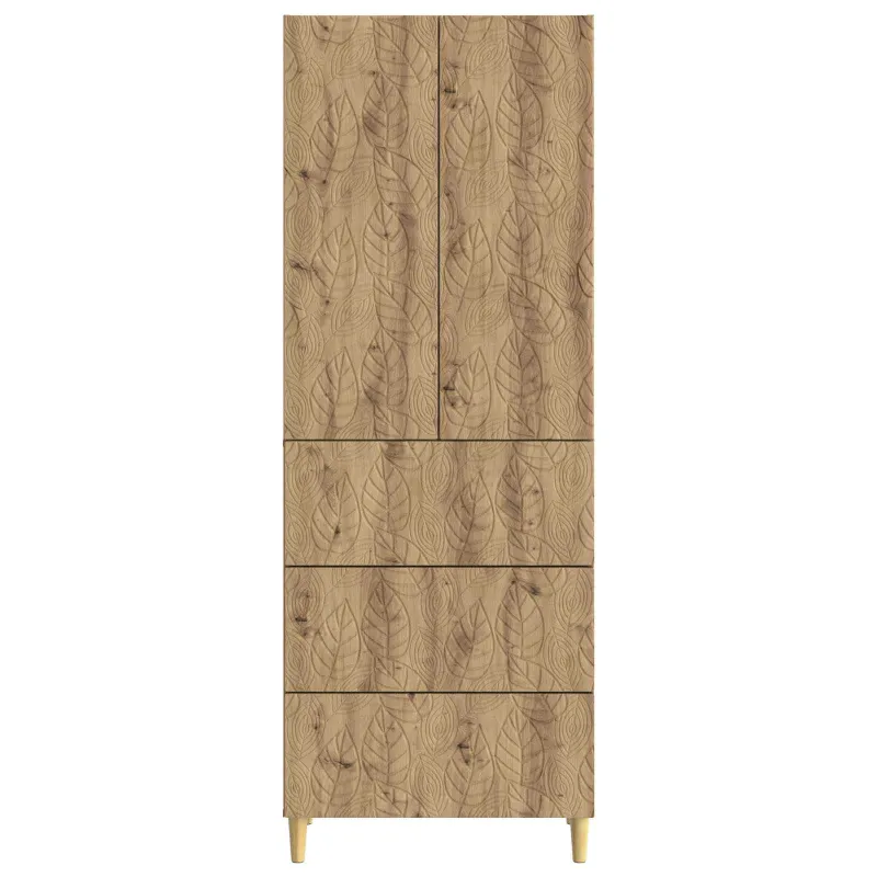 Spintelė 2 pcs Artisano ąžuolo 66 x 34,5 x 90 cm
