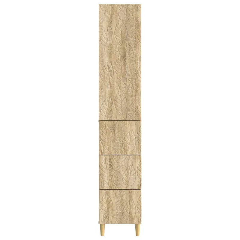 Spintelė 2 pcs Sonoma ąžuolas 33 x 34,5 x 90 cm