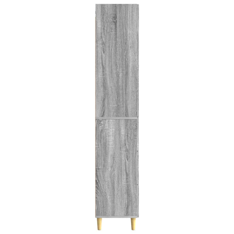 Spintelė 2 pcs Pilka Sonoma 33 x 34,5 x 90 cm Apdirbta mediena