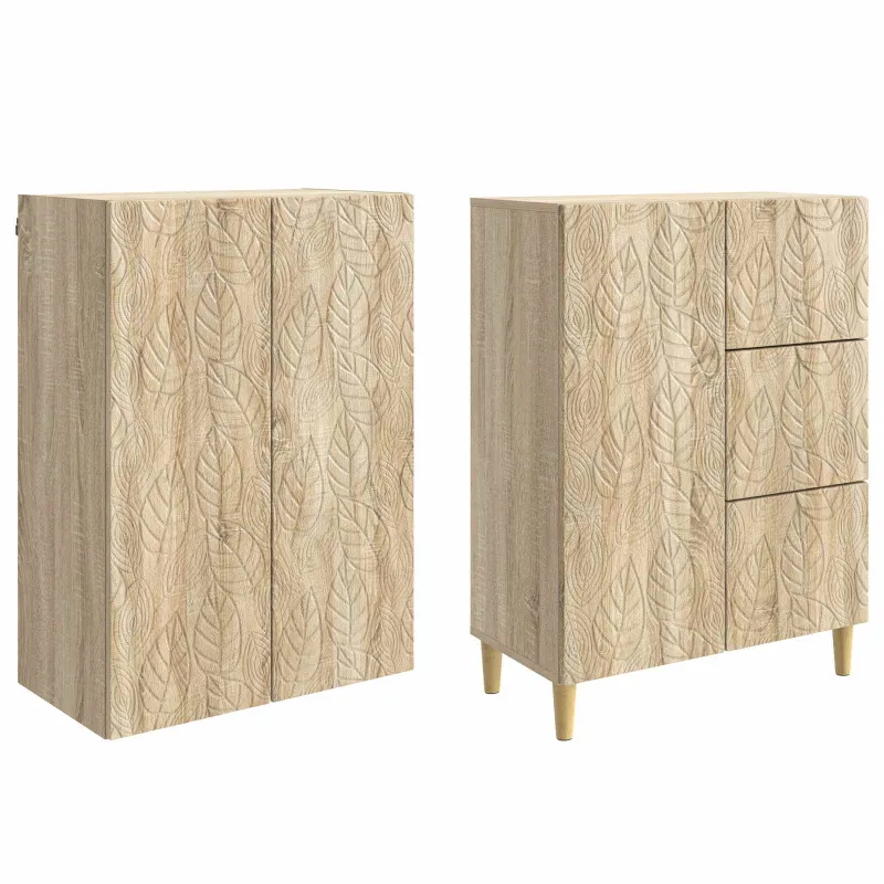 2 pcs Sonoma ąžuolas