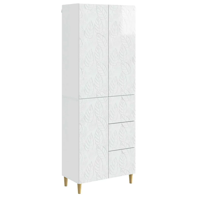 2 pcs Itin blizgi balta
