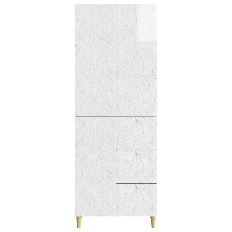 2 pcs Itin blizgi balta