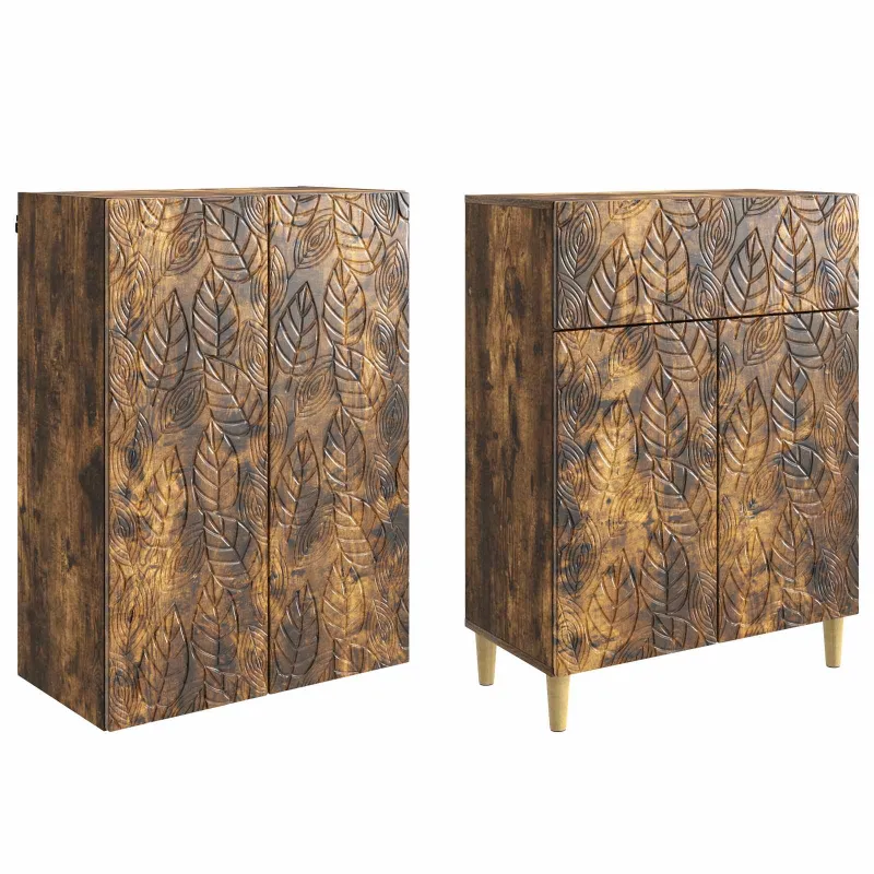 Spintelė 2 pcs Apdirbta mediena