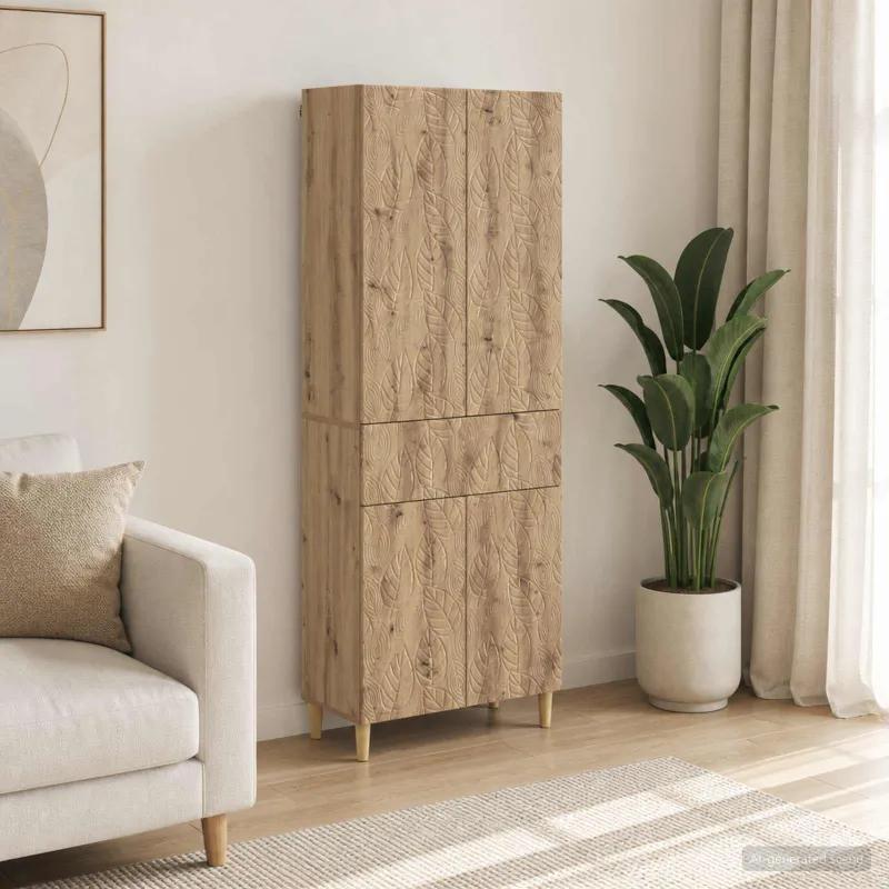 Spintelė 2 pcs Apdirbta mediena