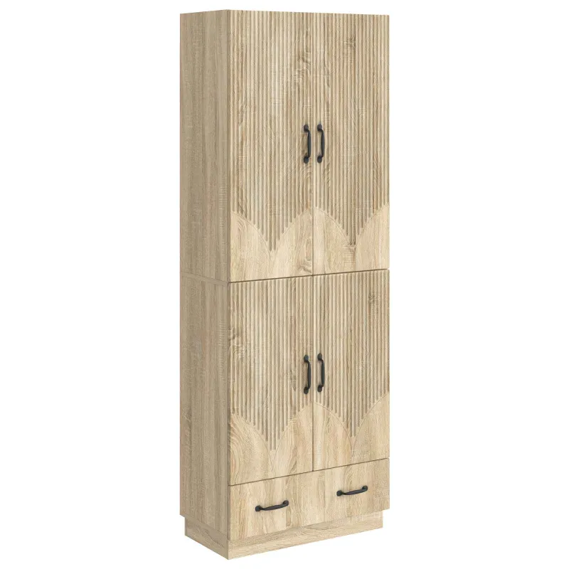 Spintelė 2 pcs Sonoma ąžuolas Apdirbta mediena