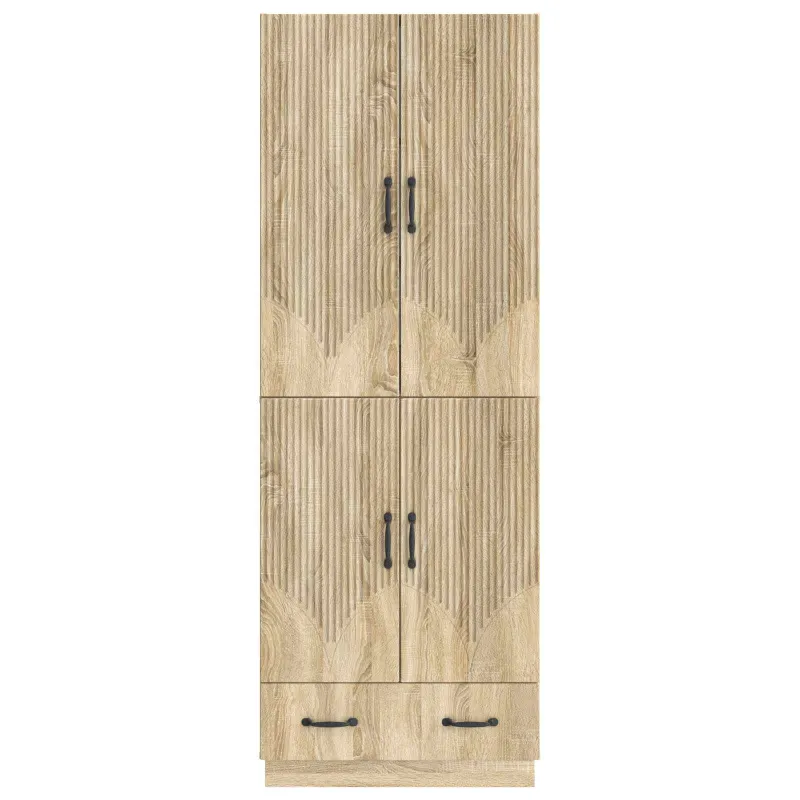 Spintelė 2 pcs Sonoma ąžuolas Apdirbta mediena
