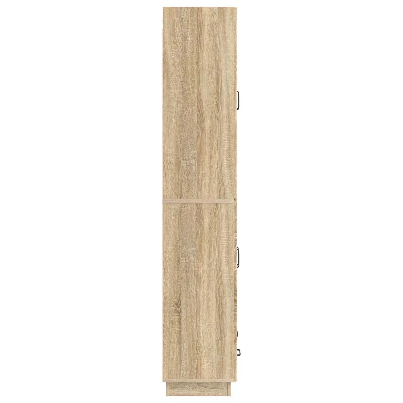 Spintelė 2 pcs Sonoma ąžuolas Apdirbta mediena