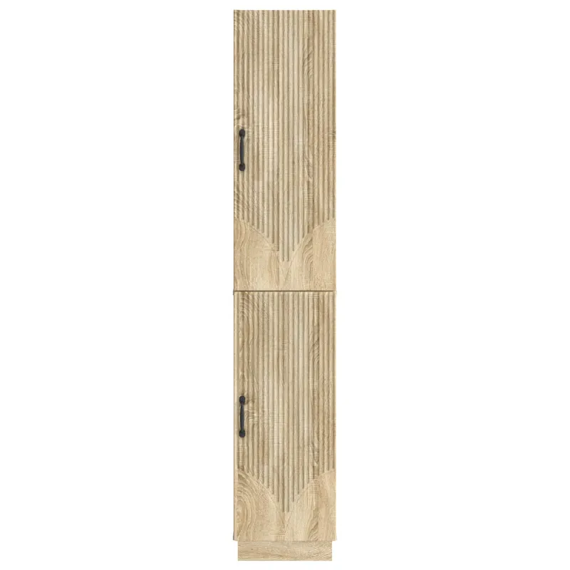 Spintelė 2 pcs Sonoma ąžuolas Apdirbta mediena