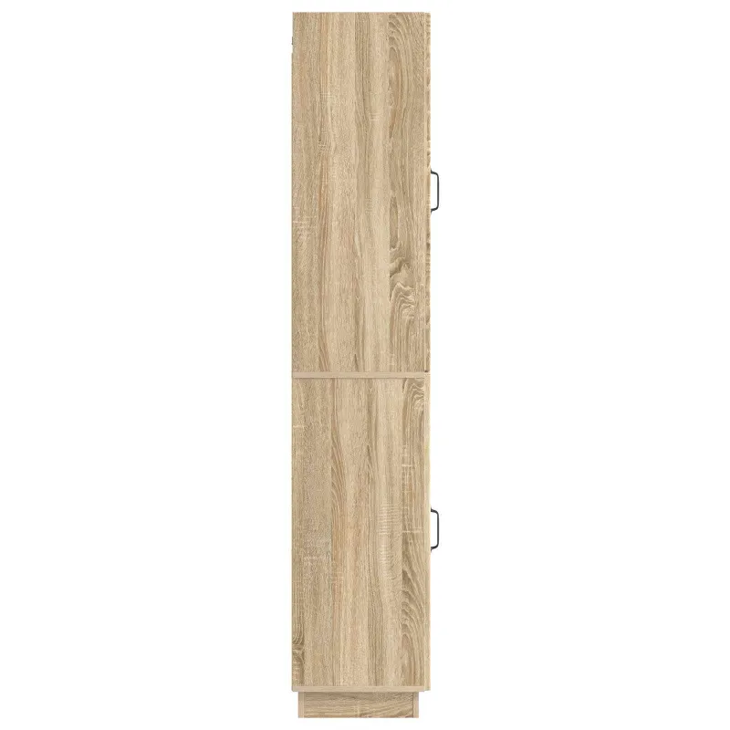 Spintelė 2 pcs Sonoma ąžuolas Apdirbta mediena
