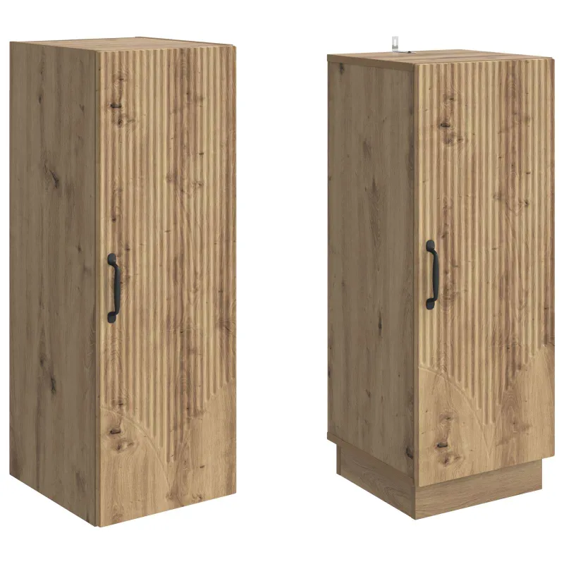 Spintelė 2 pcs Artisano ąžuolo Apdirbta mediena