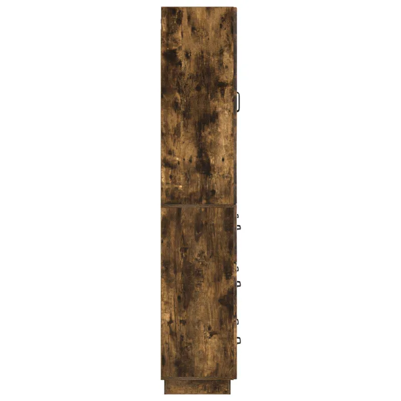 Spintelė 2 pcs Dūminio ąžuolo 66 x 34,5 x 87 cm