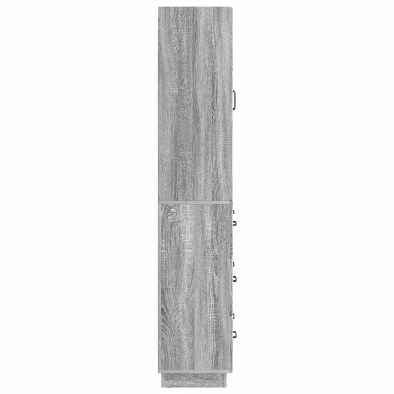 Spintelė 2 pcs Pilka Sonoma 66 x 34,5 x 87 cm Apdirbta mediena