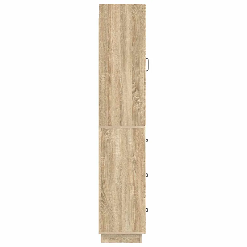Spintelė 2 pcs Sonoma ąžuolas 33 x 34,5 x 87 cm