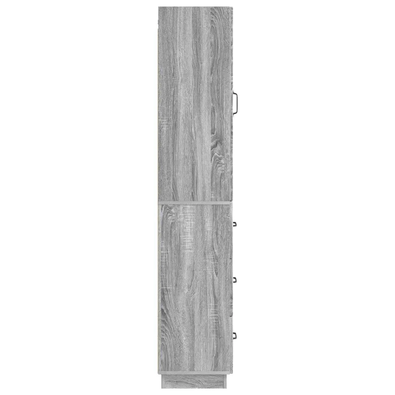 Spintelė 2 pcs Pilka Sonoma 33 x 34,5 x 87 cm Apdirbta mediena