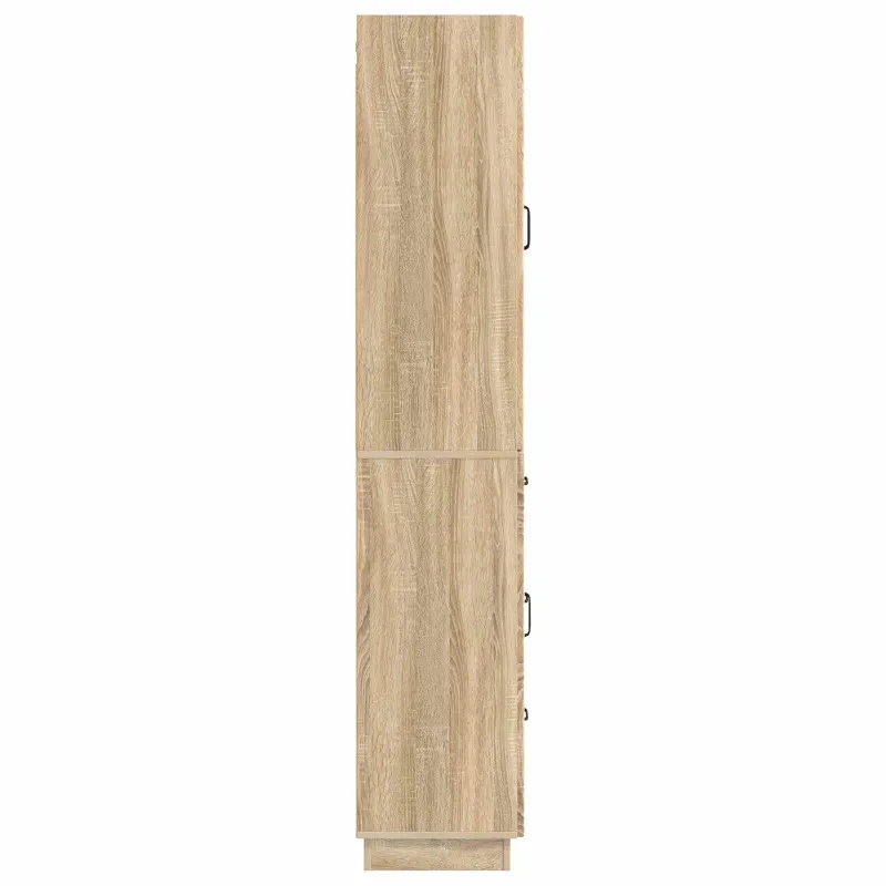 Spintelė 2 pcs Sonoma ąžuolas Apdirbta mediena