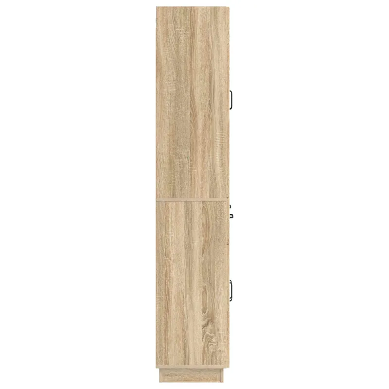 Spintelė 2 pcs Sonoma ąžuolas Apdirbta mediena