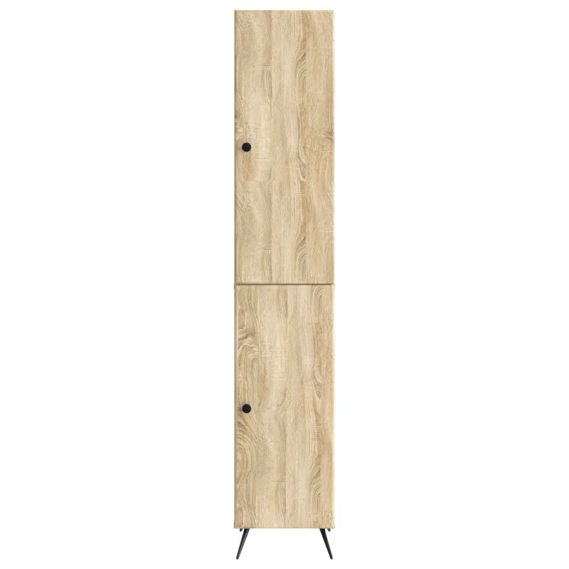 Spintelė 2 pcs Sonoma ąžuolas Apdirbta mediena