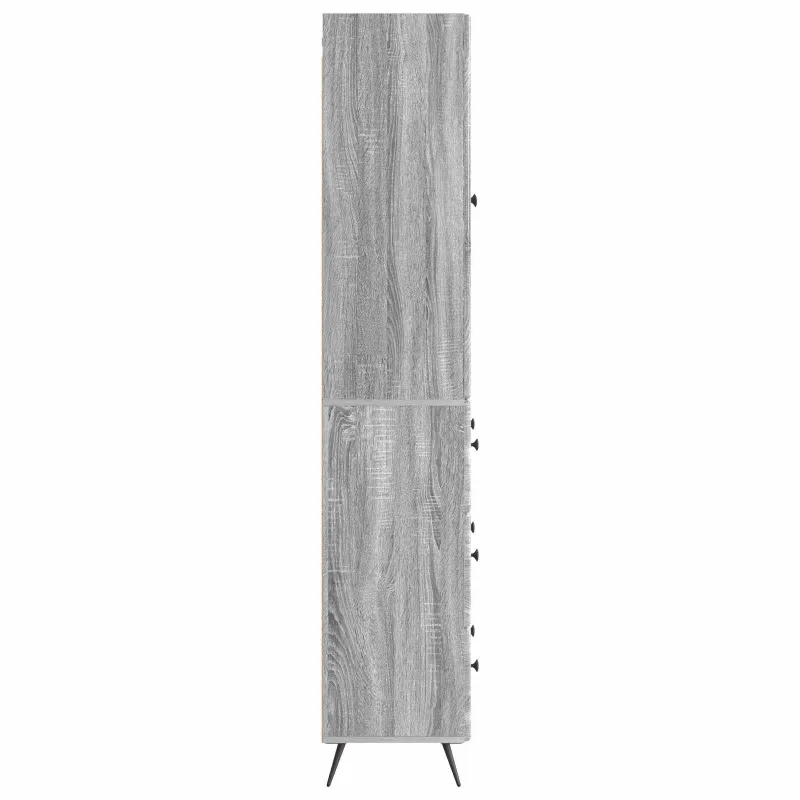 Spintelė 2 pcs Pilka Sonoma 66 x 34,5 x 90 cm Apdirbta mediena