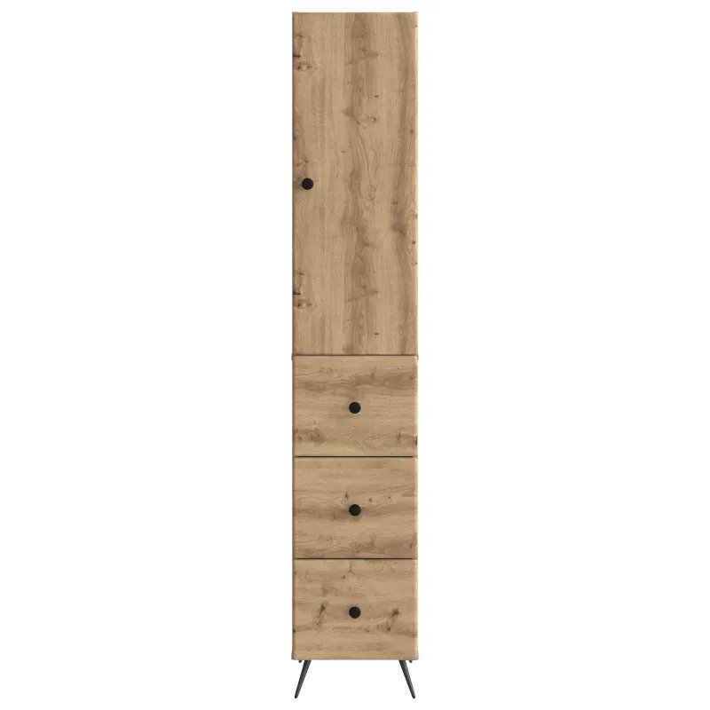 Spintelė 2 pcs Artisano ąžuolo 34,5 x 34,5 x 90 cm