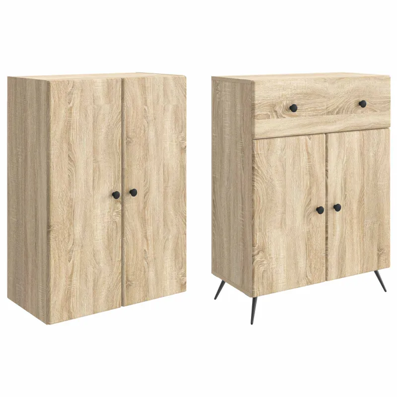 2 pcs Sonoma ąžuolas