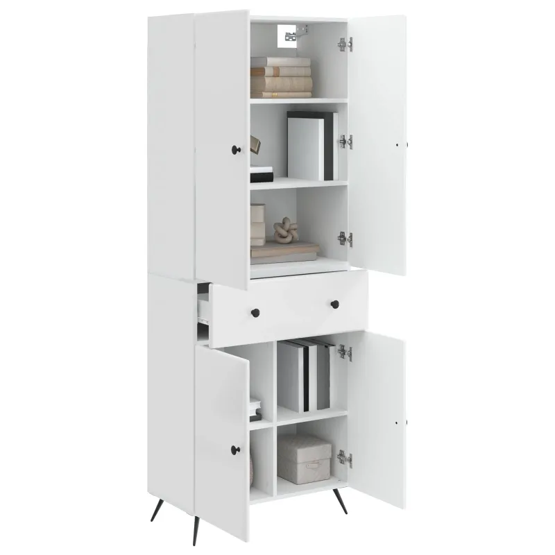 2 pcs Itin blizgi balta