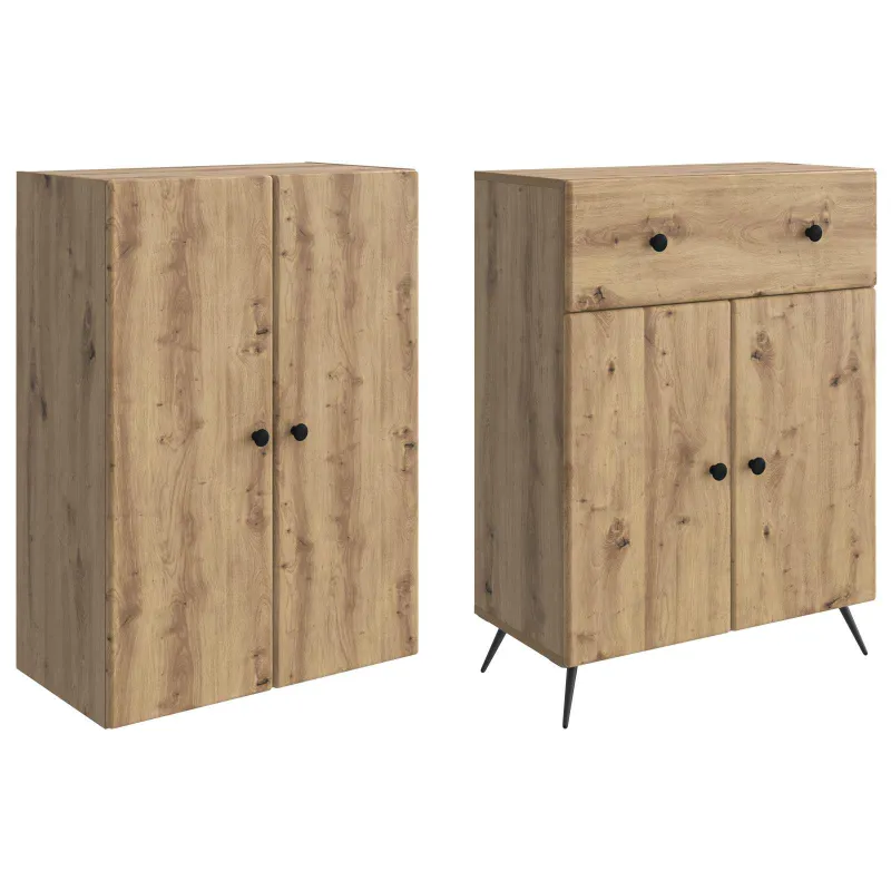 2 pcs Artisano ąžuolo