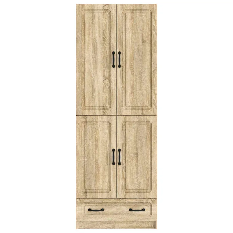 Spintelė 2 pcs Sonoma ąžuolas Apdirbta mediena